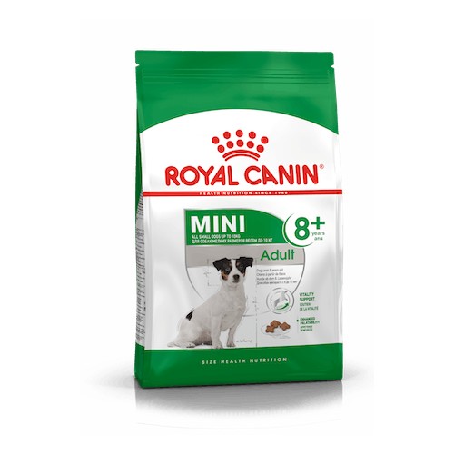 royal canin mini adult +8 wepet cão