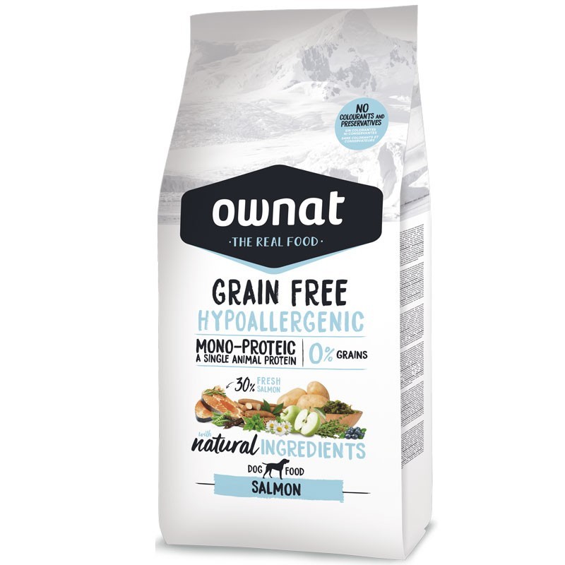 OWNAT CAO GF HA SALMON 3KG WEPET CÃO