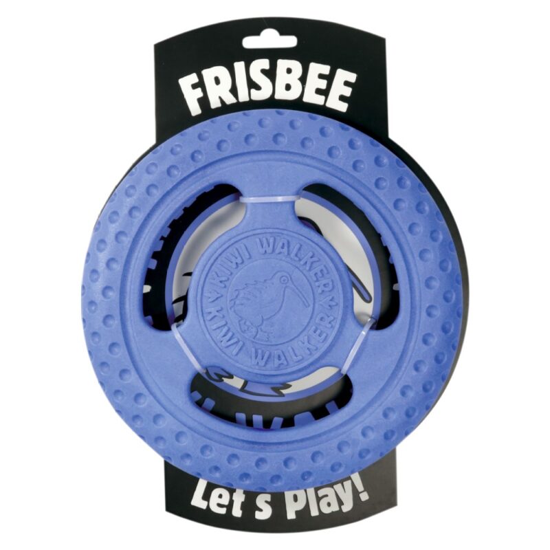 LETS PLAY! FRISBEE MAXI AZUL WEPET KIWI WALKER BRINQUEDO CÃO