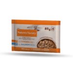 NATURE'S VARIETY WET CAT PEDAÇOS ENVOLVIDOS EM MOLHO COM SALMÃO E FRANGO WEPET