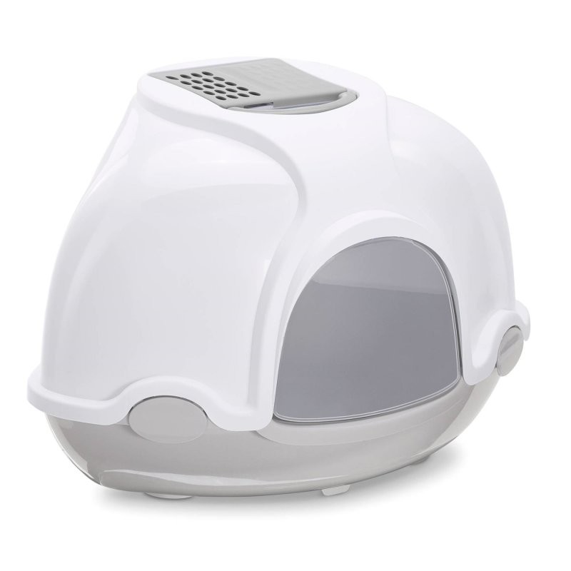 CASA DE BANHO GINGER CINZA 52X52X44,5CM WEPET WC GATOS