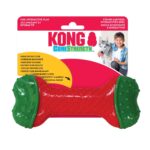 KONG HOLIDAY DOG CORESTRENGTH BONE WEPET BRINQUEDO NATAL CÃO