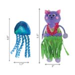 KONG CAT TROPICS HULA 2-PK (CT62E) WEPET BRINQUEDO GATO