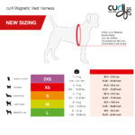 CURLI PEITORAL MAGNÉTICO AIR MESH PRETO WEPET CÃO