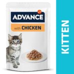 Advance Cat Wet kitten chocken 85gr wepet