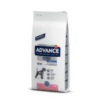 advance medium maxi atopic truta 12kg cão