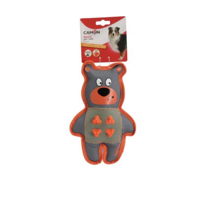 brinquedo urso com squeaker camon