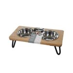 Rosewood Pet Wooden Double Dinner - Image 11