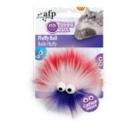 fluffy ball vermelho