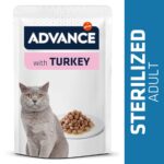 Advance Cat Wet Sterilized turkey 1x85gr wepet