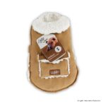 AFP CAPA LAMB TURTLENECK CAMEL WEPET ROUPA CÃO