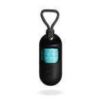 zee.dog porta rolos dispensador preto