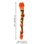 KONG KNOTS SNAKE MEDIUM / LARGE (NKSN11E) WEPET
