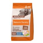 NV DOG GRAIN MED ADULT WHITE FISH WEPET