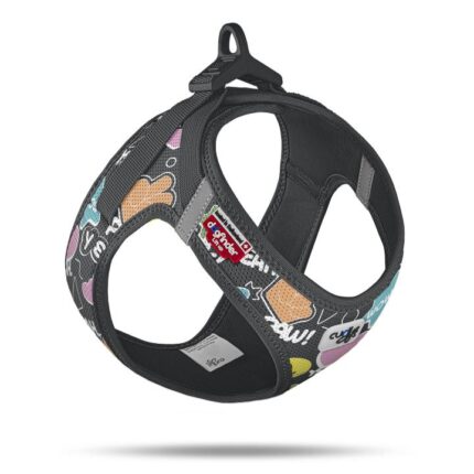 CURLI PEITORAL CURLI CLASP AIR-MESH E25 PRETO WEPET