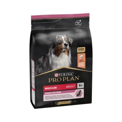 Pro Plan Dog Optiderm Med Adult Sensitive Skin Salmon