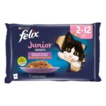 PURINA FELIX Fantastic Junior 4x85GR WEPET GATO