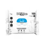 Petshine Toalhitas com fragrância Talco - 100 UND WEPET