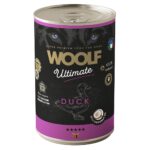 WOOLF ULTIMATE HÚMIDO CÃO Pato 400GR WEPET