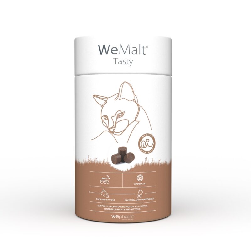 wepharm wemalt tasty 30 chews wepet gatos gatinhos