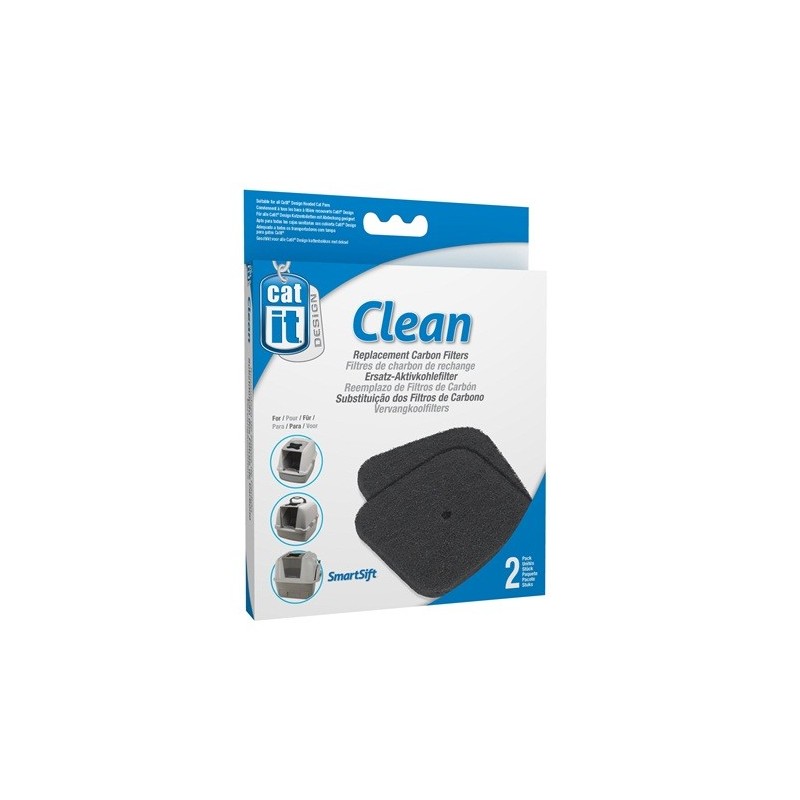 BANDEJAS SANITÁRIAS DE ALMOFADA DE CARBONO CATIT WEPET GATO