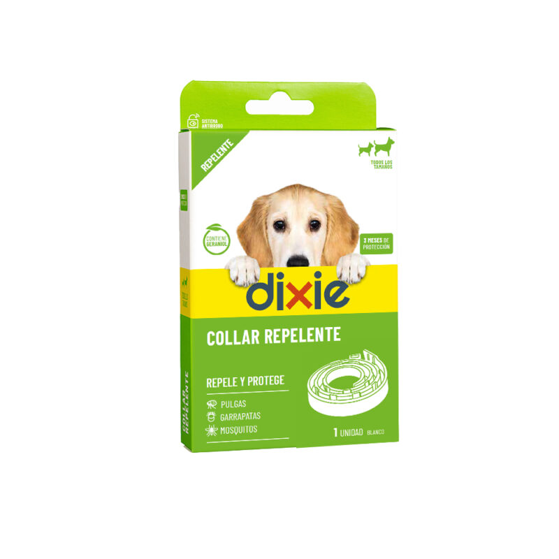 DIXIE COLEIRA CAO 58 CM BRANCO WEPET