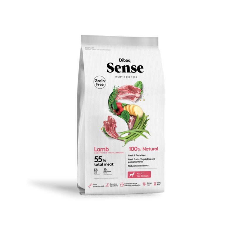 Dibaq Sense DOG Grain Free CORDEIRO WEPET