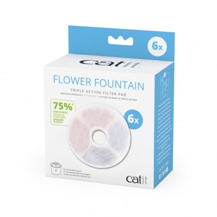 Filtro Catit com Tripla Acção 6un