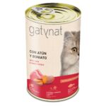 Gatynat Esterilizado com Atum e Batata Doce 400gr wepet gato