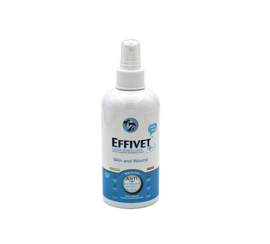 effivet skin e wound hidrogel 250ml
