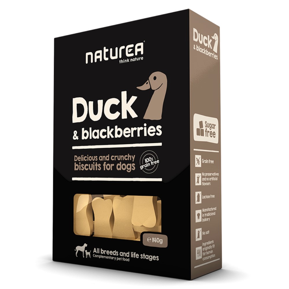nr_biscuits_duck NATUREA BISCUITS DUCK & BLACKBERRIES 140GR wepet