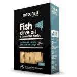 NATUREA BISCUITS FISH OLIVE OIL & AROMATIC HERBS 140GR WEPET