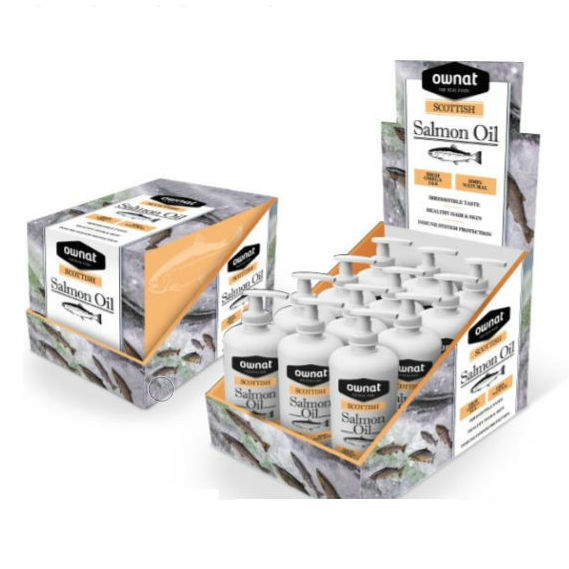 oleo de salmão escocês ownat 250ml