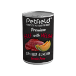 Petfield Wetfood Dog Beef & Melon 400gr - Image 2
