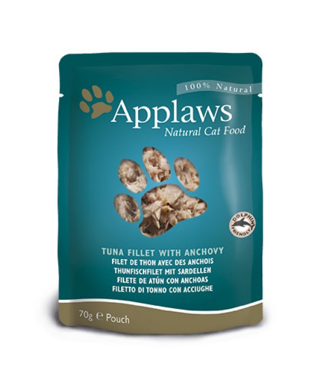 APPLAWS Cat Atum/Anchovas/Algas 70G wepet