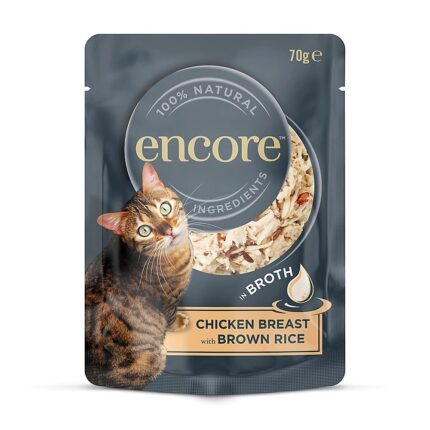 Encore Cat Pouch Chicken & Brown Rice 70g