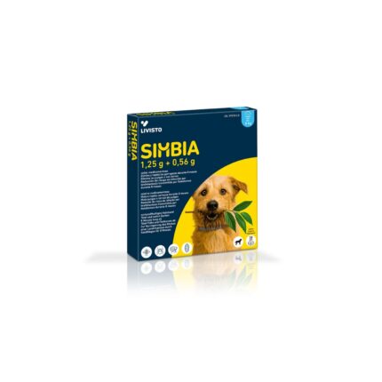 SIMBIA 1,25g+0,56g Coleira para Cães <8kg