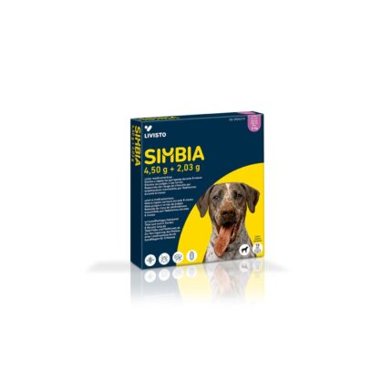 SIMBIA 4,5g+2,03g Coleira para Cães >8kg