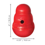 KONG Wobbler brinquedo dispensador de snacks para cão
