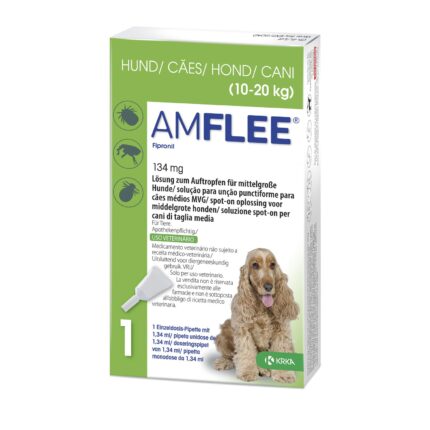 Amflee Spot-On 134mg Cão 10 a 20kg