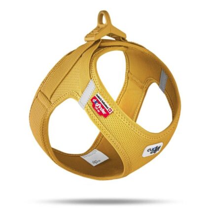 Peitoral Curli Clasp Air-Mesh Mostarda