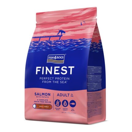 Fish4Dogs Finest Salmon Adulto Raças Pequenas