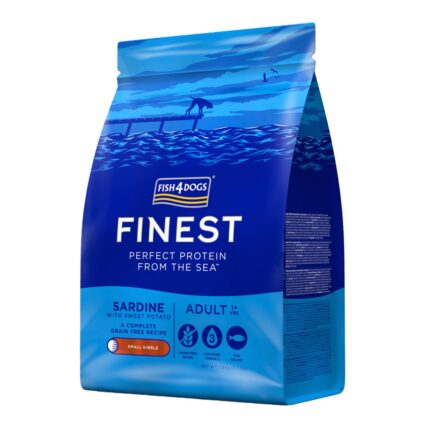 Fish4Dogs Finest Adult Sardine & Sweet Potato Raças Pequenas