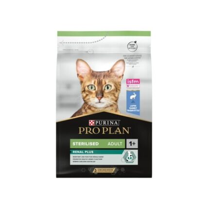 PRO PLAN RENAL PLUS Sterilized Adult Coelho 3kg