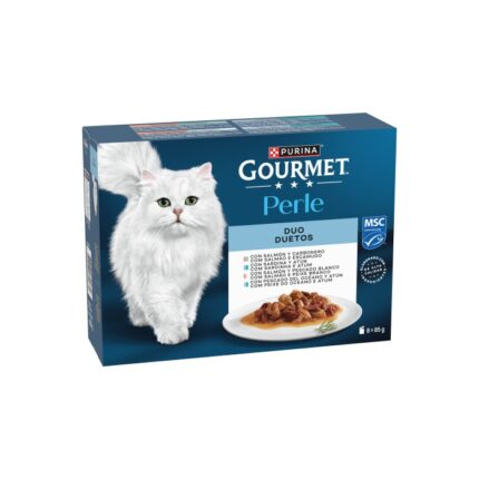 GOURMET PERLE Finos Pedaços Duetos do Mar 8x85gr