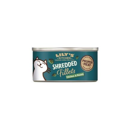 LILY`S KITCHEN Shredded Fillets Frango e Mexilhões 70gr