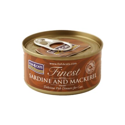 Fish4Cats Finest Sardine With Mackerel  70gr