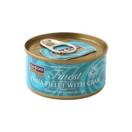 Fish4Cats Finest Tuna Fillet With Crab 70gr