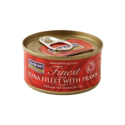 Fish4Cats Finest Tuna Fillet With Shrimp 70gr