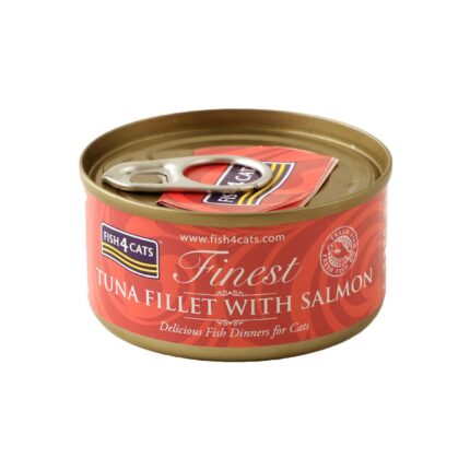 Fish4Cats Finest Tuna Fillet With Salmon 70gr